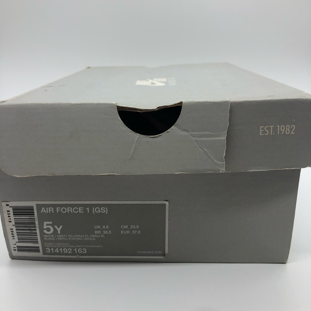 Multi Color Nike Air Force 1 (GS) - Picture 8 of 8